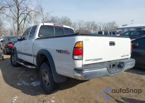 2002 Toyota Tundra Sr5 V8 from USA, damaged, VIN 5TBBT44152S277391